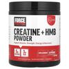 Creatine + HMB Powder, Unflavored, 8.85 Oz (250.8 G)