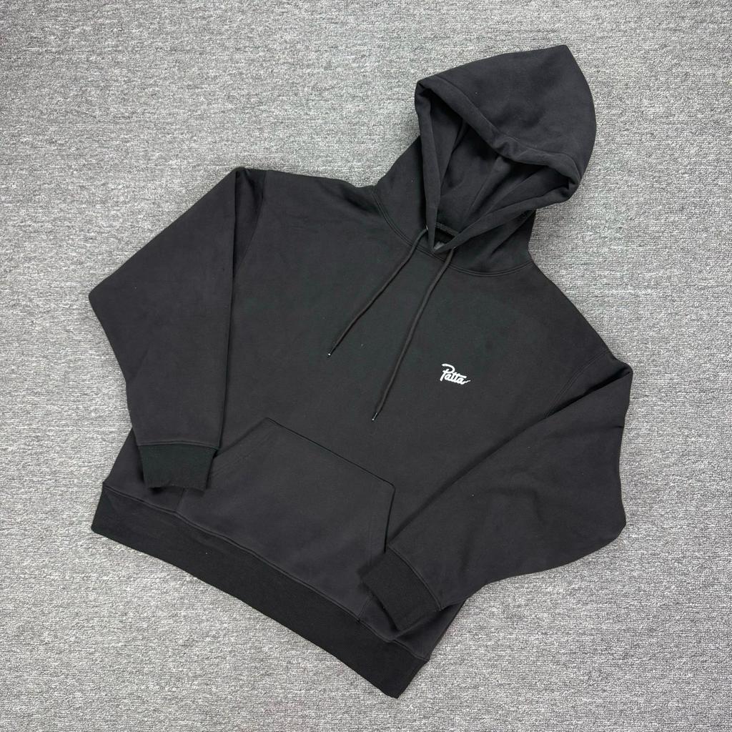 Cross-border beauty tide Patta European and American street fleece hoodie printing loose casual men's and women's hooded pullover sweater tide