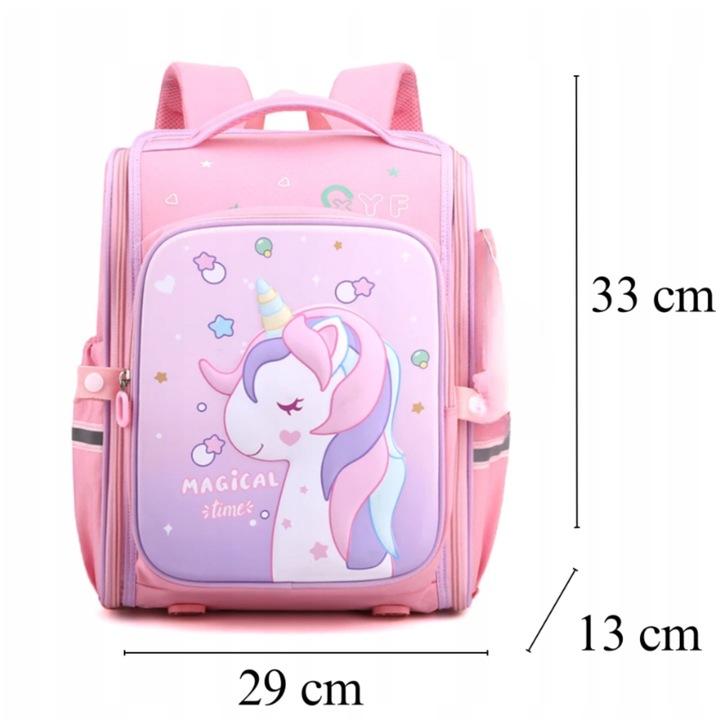 School Backpack For Girls Grades 1-3 [Dg-Pl-Roz-19]