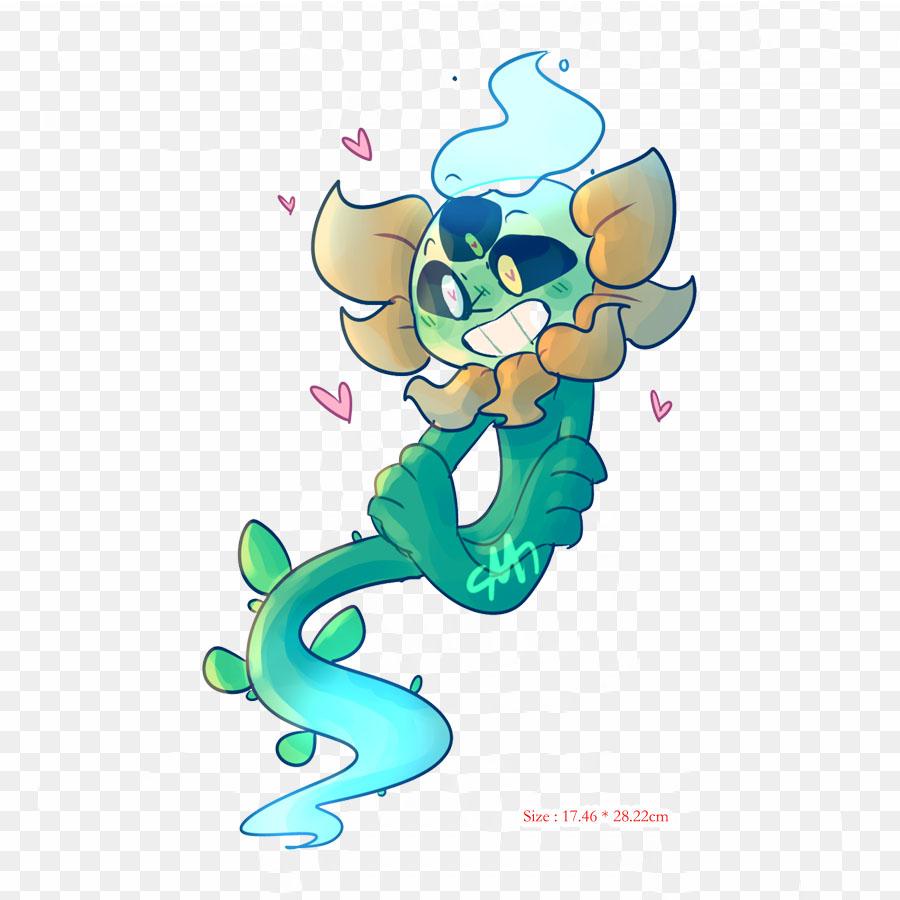 Ghostblossom Cuphead Cuphead Bendy And The Ink Machine Iron On Heat Transfer Printing Vinyl Patches Sticker for Clothes DIY Appliques Washable Patches