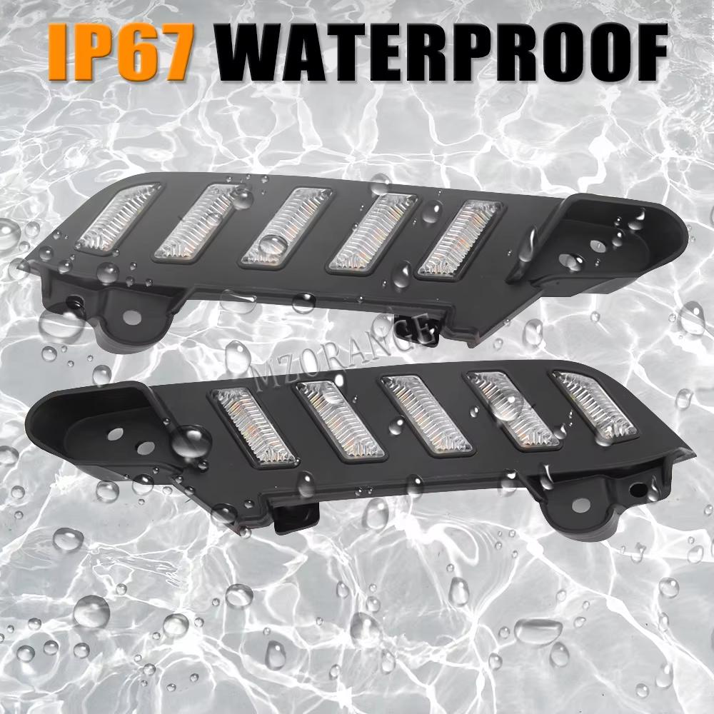 Автомобильный ДХО для Toyota Tacoma 2012 2013 2014 2015 2016 2017-2020 2025 2025 2025 Противотуманная фара Передний бампер Дневной свет 12V