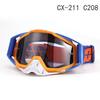 Adjustable Nose Pad Motorcycle Goggles Helmets Windshield Protection UV400 Sport Riding Eyewear