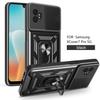 Противоударный бронированный жесткий чехол для Samsung X Cover 7 Pro Xcover7 со сдвижной камерой, подставкой и кольцом-держателем, пластиковый чехол для Galaxy A07 4G