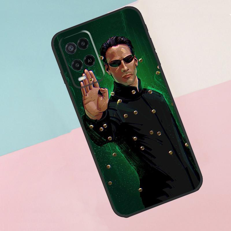 Matrix 4 Art For Oppo A74 A94 A54 A80 A78 A98 A40 A60 A18 A38 A58 A15 A17 A77 A57S A16 A76 A96 Phone Case