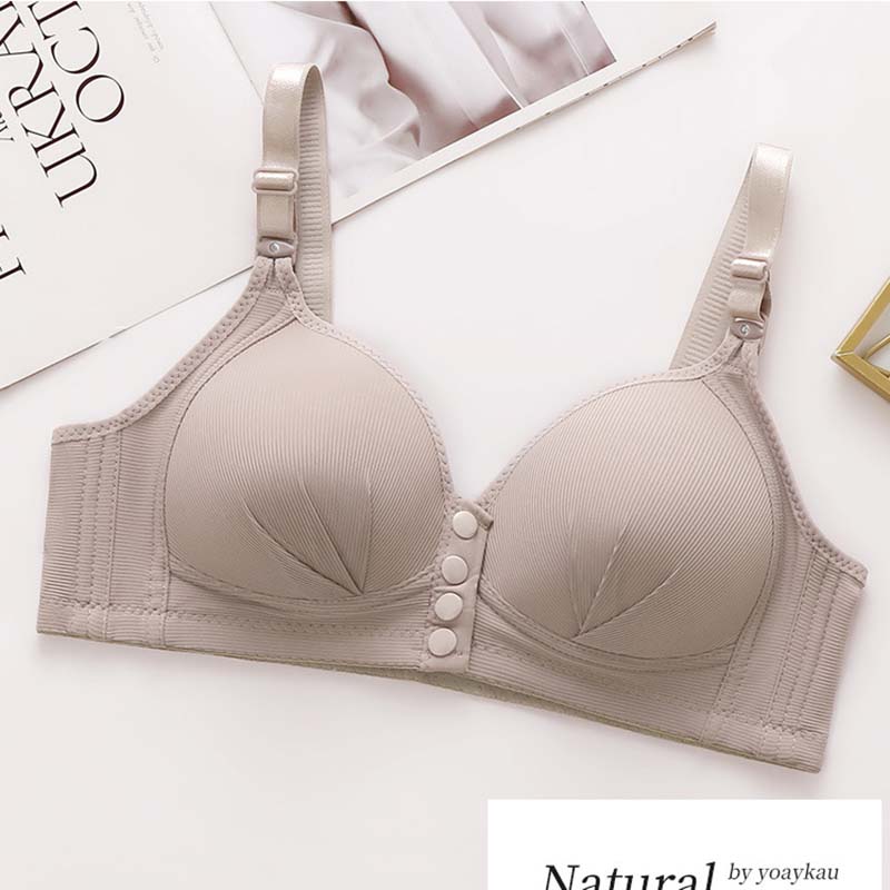 Бюстгальтер с полной чашкой из губки, застегивающийся спереди, жилетный, тонкий, с фиксированной чашкой, дышащий, без стальных косточек, нижнее белье больших размеров