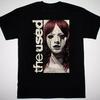 VTG The Used Band Artwork Black T-shirt Short Sleeve American Fashion Hip Hop Rock Short Sleeve Men's and Women's Street