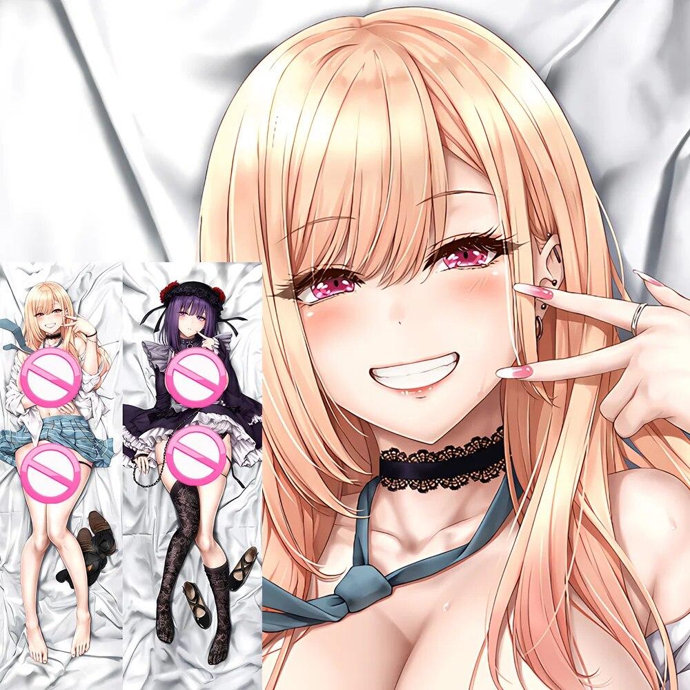 НОВЫЙ японский аниме My Dress Up Darling Marin Kitagawa Dakimakura, обнимающая наволочка для тела, косплей, отаку, наволочка