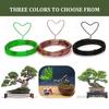 Bonsai Wire Kit- 9 Roll Anodized Aluminum Tree Training Wires In 3 Size For Shaping Styling Indoor Bonsai Trees