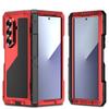Для Samsung Z Fold 7 6 5 4 прочный алюминиевый противоударный защитный металлический чехол, защитный чехол от падений и царапин, встроенная подставка