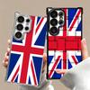 Флаг Великобритании Union Jack Англия Мягкий чехол для телефона для Samsung Galaxy S26 Ultra S25 Edge S24 FE S23 Plus S22 S21 + S20 Покрытие Защита от падения