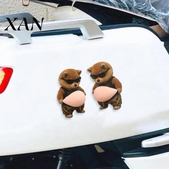 Car Door Edge Protector 3D Pet Belly Sticker Soft Anti-Collision Cartoon Kitten/Puppy Decal with Interior Protection Big Cute Cushioned Protectors for