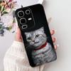 For Infinix Note 50s X6870 Back Cover For Infinix Note 50s 5G Case Silicone Fashion Luxury Flowers Cute Cat Funny Painted Bumper
