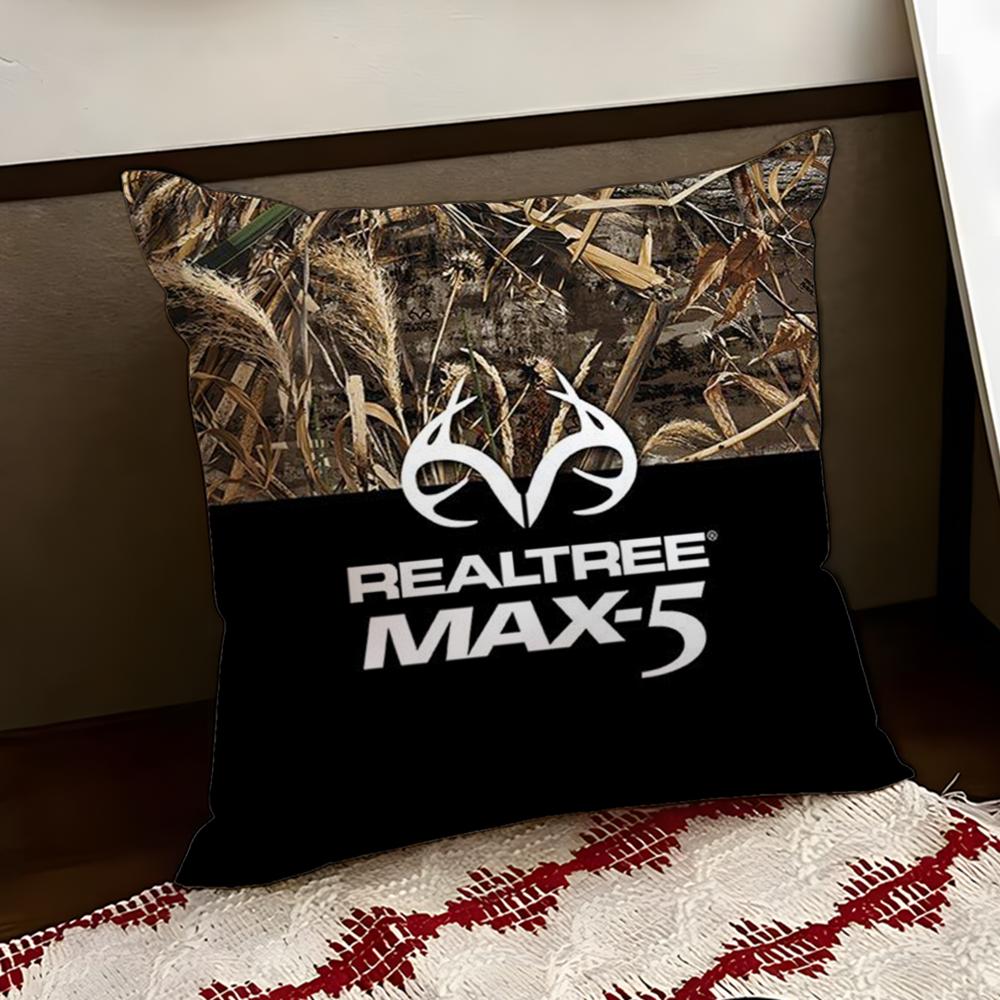 Cool RRealtree Cushion Cover Reversible Soft Durable Pillow Cover Home Car MultiScene Use for Daily Comfort