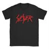 Men T-Shirt Slayers Logo Novelty 100% Cotton Tees Short Sleeve T Shirt Round Neck Tops Plus Size