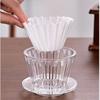 Acrylic Coffee Filter Cup Coffee Cake Filter Paper Household Coffee Accessories  Hand-brewed Coffee
