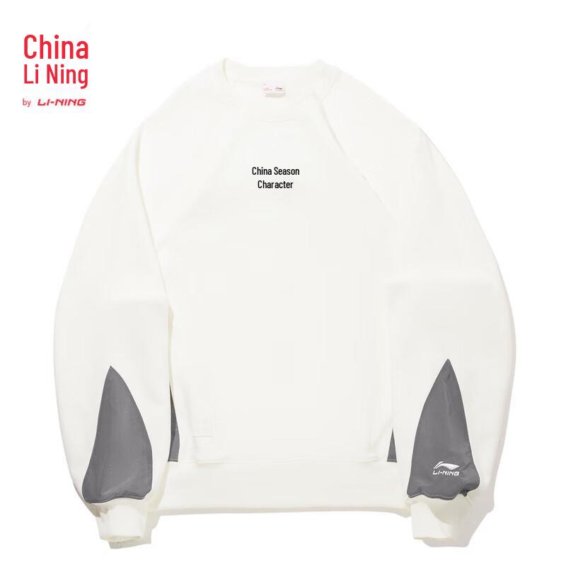 Li-Ning Китай Свитшот с круглым вырезом Мужской AWDW177