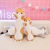 Long cat throw pillow plush play doll birthday gift