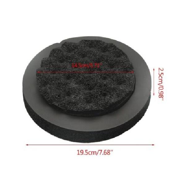 6.5" Noise ulation Cushion Car Door Speaker Bass Ring Woofer Foam Pad 4PCS US