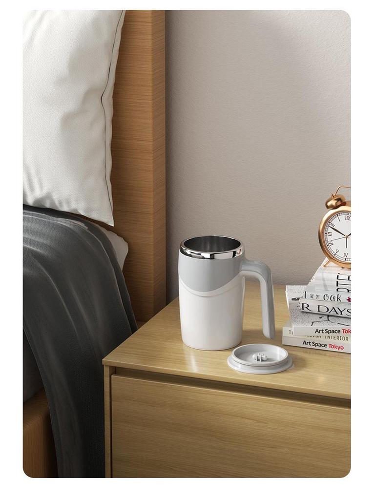 Автоматическая магнитная чашка для перемешивания: Портативный электрический миксер для кофе и молока