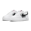 Nike Air Force 1 LV8 GS Сетчатый карман - Белые детские кроссовки Черный Habanero-Красный DH9596-100