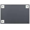 Wall Mirror 60 x 40 cm Rectangular Glass