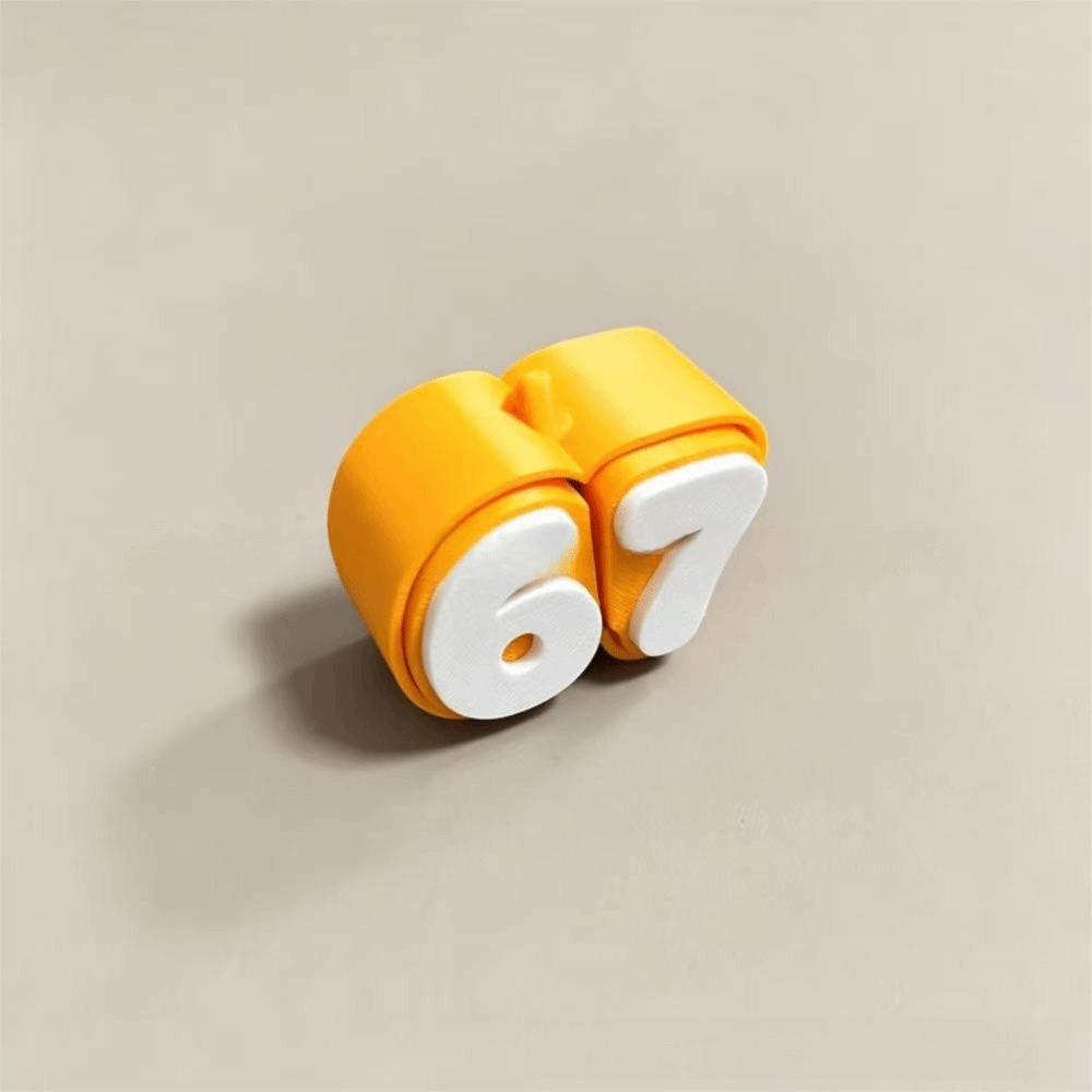 3D Printed Click Fidget Toy Movable Press Parts Stress Relief Toy Lovely Fidget Toy Study