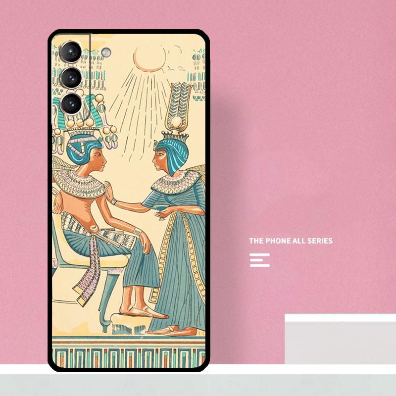 Чехол для телефона с египетскими иероглифами для Samsung Galaxy S25 S26 Ultra S20 S21 S22 S23 S24 Plus S10 S25 FE Чехол Coque