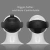 VR Headset Case Globular Cluster Soft Padding Large Front and Rear Pads Black