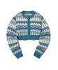 Кардиган Kirsh с узором Fair Isle [Синий]