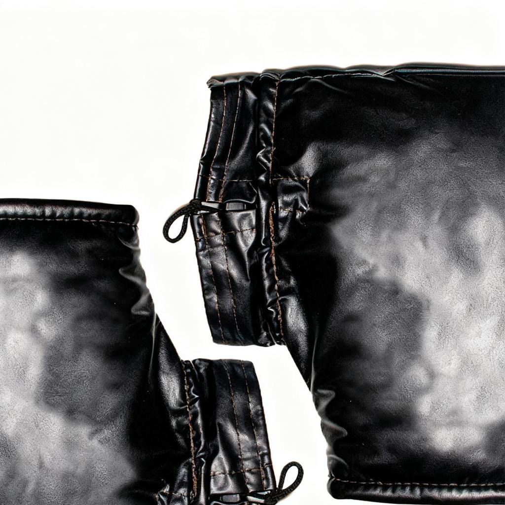 Зимние накладки на руль мотоцикла 12В Греющиеся перчатки Водонепроницаемые перчатки на руль мотоцикла Для скутера Велосипеда Поездок на работу