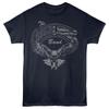 The Charlie Daniels Band Logo Stars Stripes American Eagle Men T Shirt