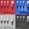 Braided Multi-Head Fast Charging Cable: One-to-Three for Mobile & Car with Custom Logo