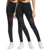 Urban Classics Womens/Ladies Technical Mesh Leggings (Pack of 2)