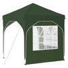 Pop up Party Tent 192 x 192 x 245 cm Green