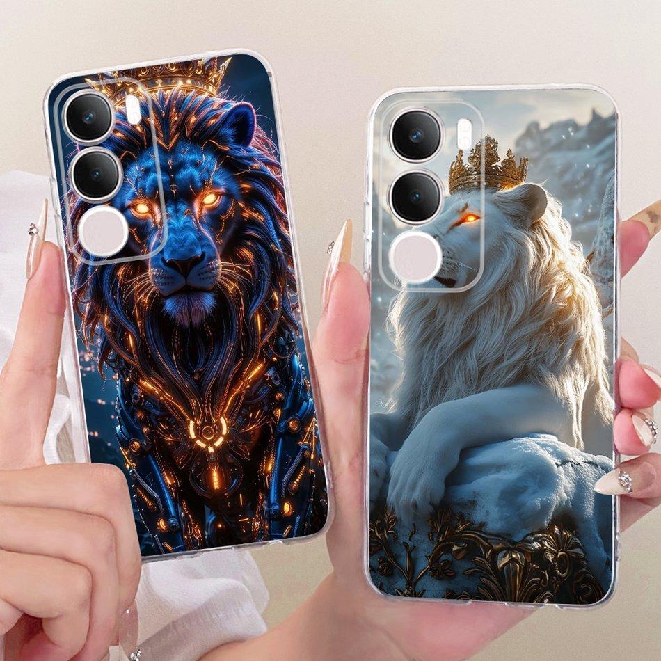 Для Vivo Y19s Pro Крутой Чехол с Рисунком Дракона и Тигра Для Vivo Y19s Y 19S Pro V2419 Мягкие Силиконовые TPU Чехлы