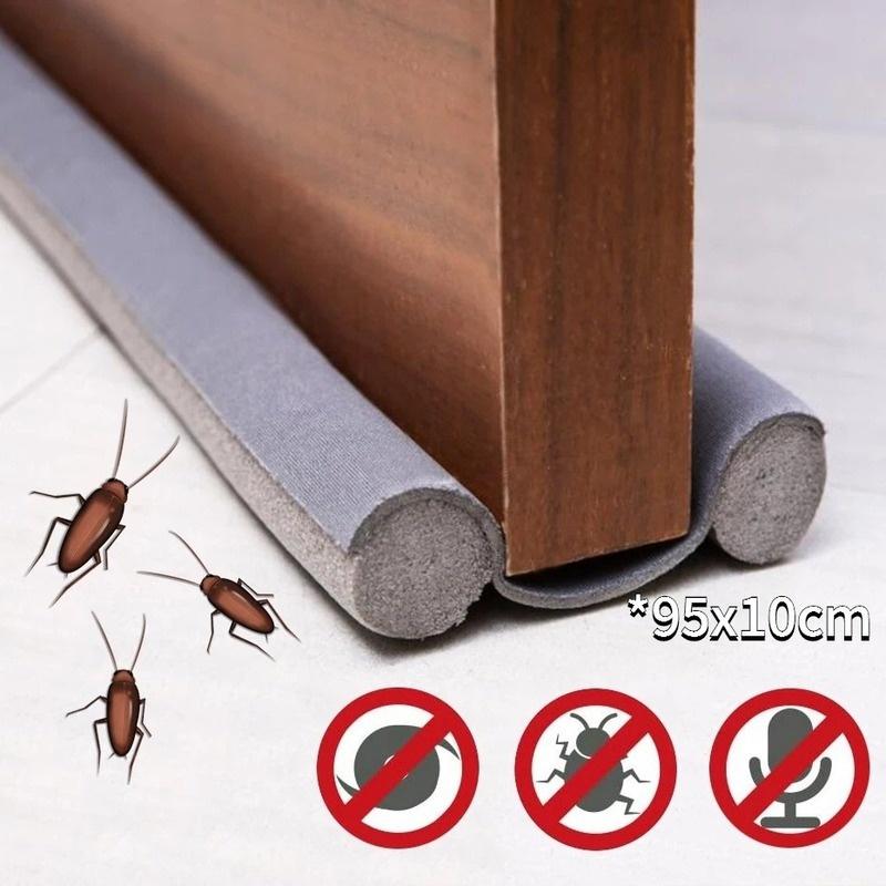 Household New Door Bottoom Seal Strip Flexible Wind Noise Reduction Stopper Under Door Sealing Blocker Soundproof Weatherstrip Anti-cockroach KTY