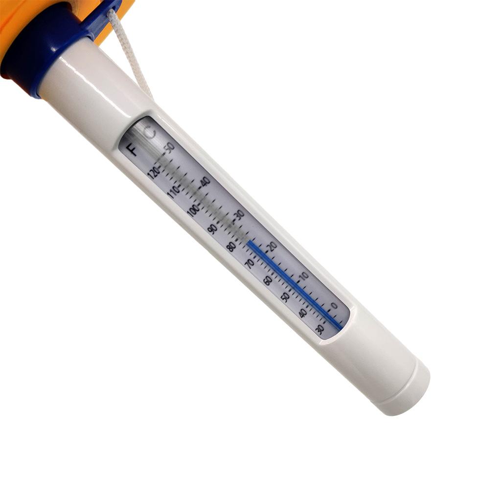 ABS бассейн вода милый мультфильм дрейфующий точный джакузи пруд для рыбы измеритель температуры измеритель