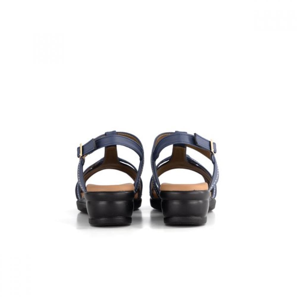 Vainer Women S Comfort Sandal Navy 135a0v1na