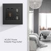 86 Тип Настенный двойной USB-порт для зарядки 5-луночная универсальная розетка Умный дом Адаптер зарядного устройства 2100 мА Электрическая розетка