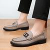 Fashion Soft Bottom Moccasins Male Walking Shoes Classic High Quality Loafers Non Slip Office Flats Men Genuine Leather Casual Shoes