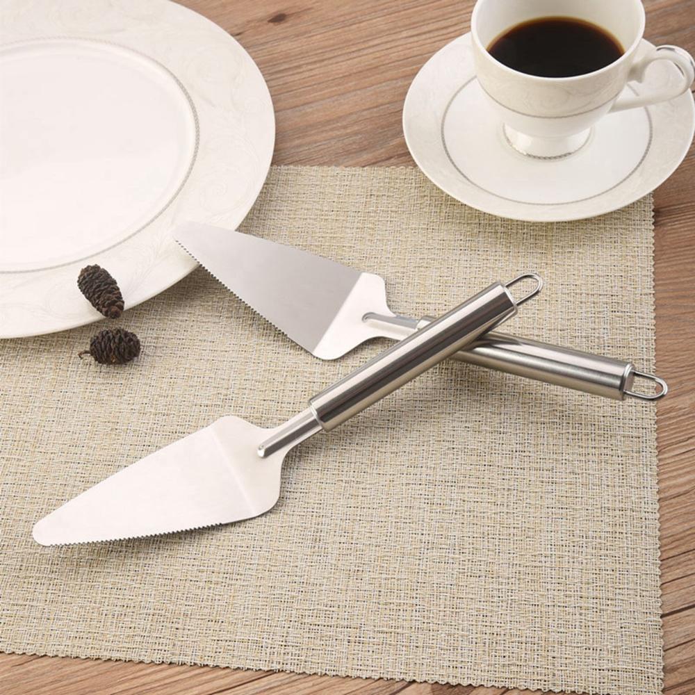 Brownie Dessert Stainless Steel Cake Tool Serrated Spatula Slicer Pie Server
