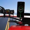 Зарядное устройство для мобильного телефона с USB+Type-c портом для мотоцикла и дисплеем температуры и напряжения