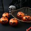 3pcs Spooky Halloween Pumpkin Hangings Ball Plastic Halloween Tree Decorations  Ghost Festival