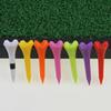 10Pcs 38/70/82MM Golf Tee Striped Height Adjustable Sharp Tip Plastic Golf Ball Holder Golf Training Aid Spike Kit Golf Accessories Golfer Gifts
