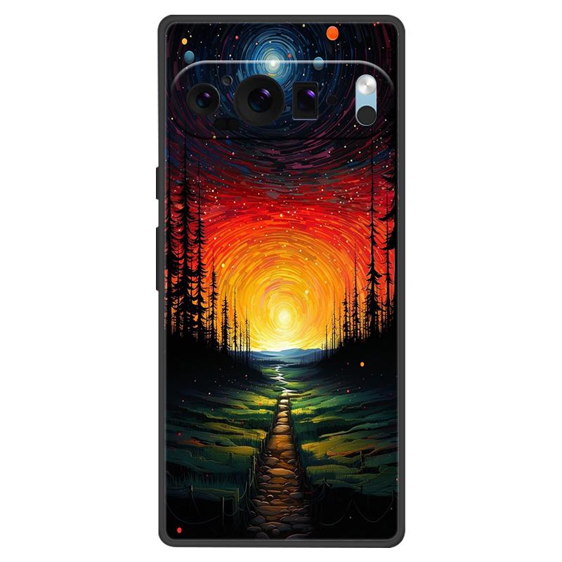 For Google Pixel 9 Pro XL Case Cool Painted Silicone TPU Soft Cover For Googe Pixel 9 9 Pro 8A Cases Black Protective Shells