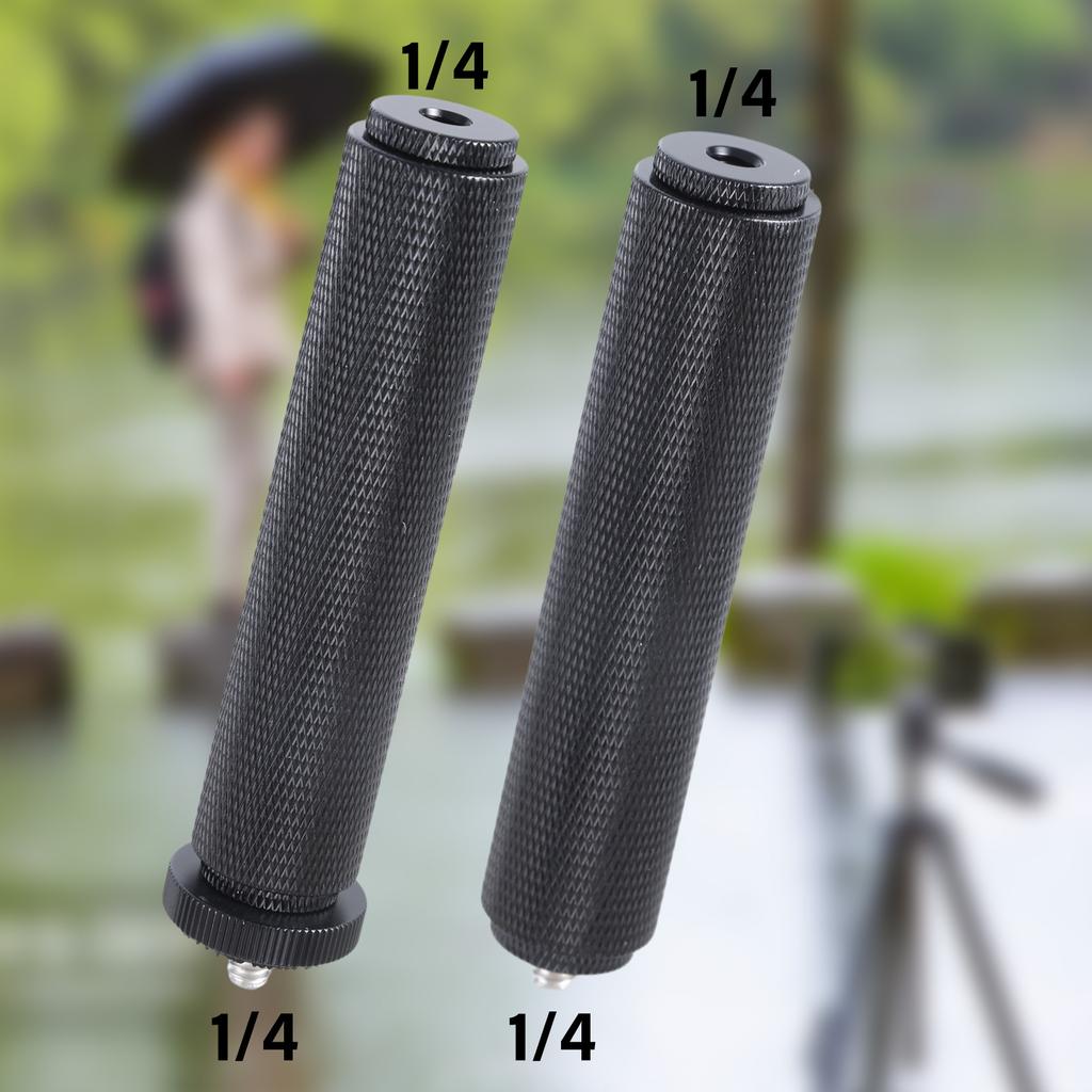 Металлическое крепление для штатива, монопод, удлинительный стержень, штатив с резьбой 1/4" для штатива-стабилизатора для экшн-камеры DSLR