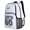 Nike Полиэстеровый рюкзак унисекс чисто белый легкий повседневный NY2413020GS-001