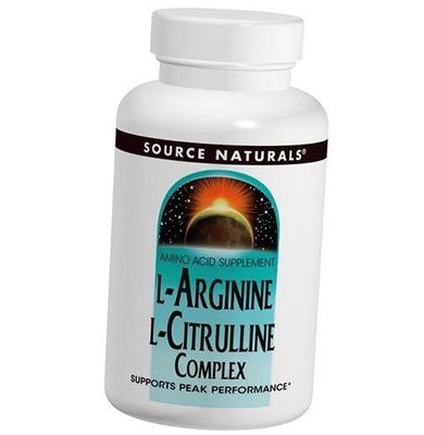Комплекс Аргинина и Цитруллина, L-Arginine L-Citrulline Complex, 120таб (27355014)
