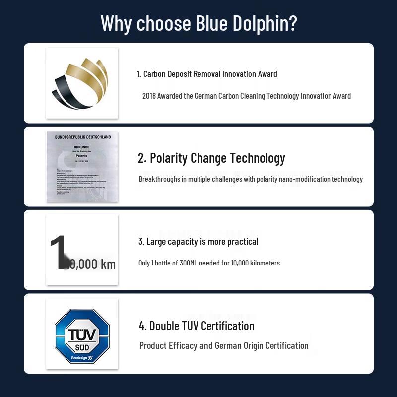 Blue Dolphin PEA Fuel System Cleaner & Engine Decarbonizer