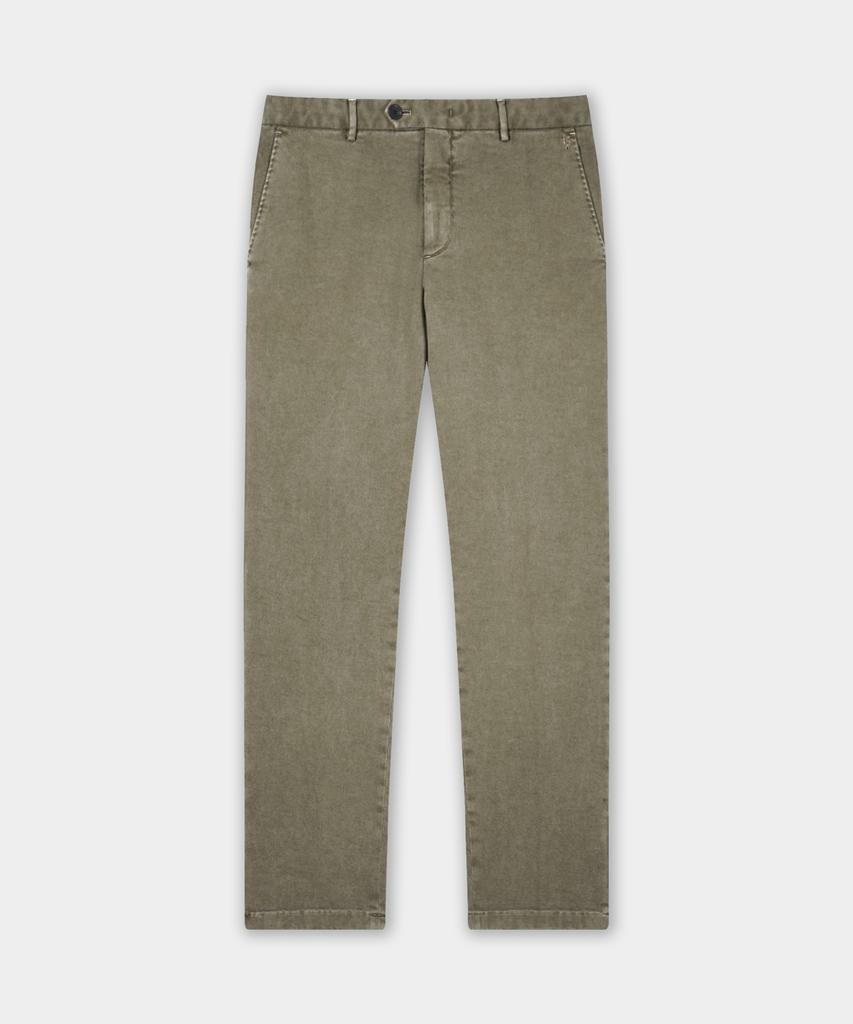 BIRBANTE Sondrio Stretch Twill Pants - Beige